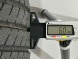 夏タイヤの残り溝は6.0mmです。スリップラインからは4.3mmとなっております。