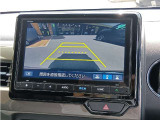 バックカメラが装備されています。