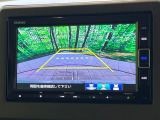 【バックカメラ】駐車時に後方がリアルタイム映像で確認できます。大型商業施設や立体駐車場での駐車時や、夜間のバック時に大活躍!運転スキルに関わらず、今や必須となった装備のひとつです!