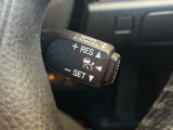 【レーダークルーズコントロール】高速道路での長距離走行が楽に!!自動で速度を保つクルーズコントロールが、衝突軽減システムと連携し、前方の車両を感知して車間を保つように速度調節してくれます!!