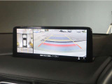 360度ビューモニターを装備!【駐車の際、ナビ画面に車を真上から捉えた映像が映ります。駐車の際にとても便利な装備です♪