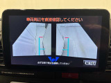 サイドカメラモニター付きです。死角になる車の左側下部をモニターに映し出してくれます。