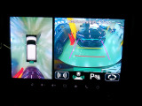 バックカメラの画像です。ガイドラインがスムースな車庫入れをサポートいたします。車庫入れの安心感がアップしますね。