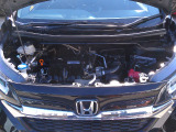 自慢のエンジンはパワードbyHONDAです。精度とバランスにこだわって、低回転からスムースなパワーを発揮します。