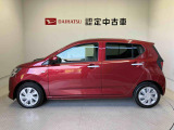 側面からの写真です。ご希望のお車が見当たらない場合は、弊社スタッフがしっかりとお客様のご要望に合ったお車をお探し致します。