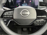 ハンドルには各種スイッチがありますが、運転中でも操作がしやすくなっております。