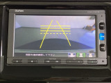 便利な3ビュー切り替え、ガイド線表示付きのバックカメラです。後退時、後方の視界をサポートします