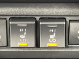 【シートヒーター】寒い日に重宝するシートヒーター!エアコンより早く温まってくれるので寒がりの人も安心ですね♪エアコンの温風は乾燥するから苦手、という方にもをおすすめです。