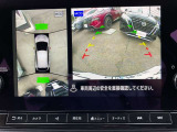 アラウンドビューモニター装備です 上から見たイメージで駐車出来ます