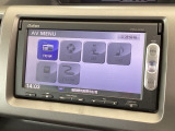 ナビ機能だけでなく、CD再生などオーディオ機能が充実しています!