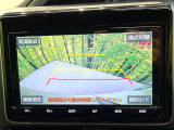 【バックカメラ】駐車時に後方がリアルタイム映像で確認できます。大型商業施設や立体駐車場での駐車時や、夜間のバック時に大活躍!運転スキルに関わらず、今や必須となった装備のひとつです!