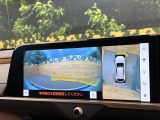 【パノラミックビューモニター】専用のカメラにより、上から見下ろしたような視点で360度クルマの周囲を確認することができます☆死角部分も確認しやすく、狭い場所での切り返しや駐車もスムーズに行えます。