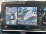 アラウンドビューモニター装備です 上から見たイメージで駐車出来ます
