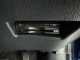 ETC車載器付きです。高速道路の料金所もスムーズに通過できます。
