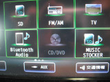 ナビはCD/DVD再生可能です。