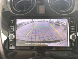 日産純正ディーラーOPのバックビューモニター付きです。