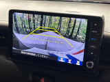 【バックカメラ】駐車時に後方がリアルタイム映像で確認できます。大型商業施設や立体駐車場での駐車時や、夜間のバック時に大活躍!運転スキルに関わらず、今や必須となった装備のひとつです!