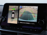 便利な全方向モニター装備です。