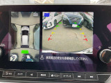 アラウンドビューモニター装備です 上から見たイメージで駐車出来ます