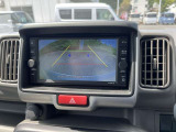 バックビューモニター付きで楽々駐車
