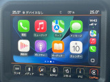 ●Apple Car Play:スマホとの有線接続で、ナビ・オーディオ再生などスマホのアプリ機能が画面でも使える便利機能です!