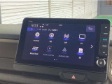 【ナビ】ホンダ純正ナビゲーション装備。最近はスマートフォンの地図機能でも十分ですが、やはりモニターが付いていると直感的に現在地も分かり安心です。