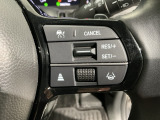 クルーズコントロールを装備しています。高速道路などで一定の速度で走ってくれるので運転が楽ですよ!速度を設定できますので、スピードの出しすぎにも注意できます。