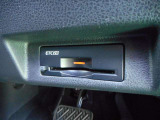 ETC2.0は、運転席ハンドル右下にあります。
