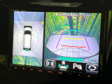 【全方位モニター用カメラ】専用のカメラにより、上から見下ろしたような視点で360度クルマの周囲を確認することができます☆死角部分も確認しやすく、狭い場所での切り返しや駐車もスムーズに行えます。