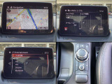 ナビゲーション、スマートフォンを接続してお好みのアプリやマップが使える「Apple CarPlay / Android Auto」に対応した高精細ディスプレイ。音楽再生やハンズフリー通話も可能です。