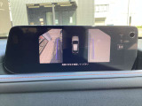 サイドカメラに切り替えると駐車時や狭い道路のすれ違いで、幅寄せ時のサイドの確認も安心です!