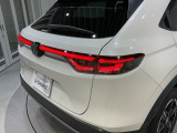 視認性がいいテールランプ。後続車にも存在をアピール。