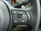 ◆アダプティブクルーズコントロール◆予め設定した車速内でクルマが自動的に加減速。前走車との適切な車間距離を維持しながら追従走行します。【LKAS】車線維持支援システムでステアリング操作を支援。