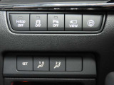 【2Wayドライビングポジションメモリー機能】お二人のシートパターンを記憶することができますので、運転時はボタン一つでシート調節できますね。