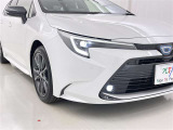フォグランプ装着車です。暗い夜道の車両前方を明るく照らします