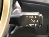 【クルーズコントロール】高速道路もラクラク走行。アクセルを離しても一定速度で走行ができ、長距離運転時の負担を軽減!加速・減速も簡単なスイッチ操作で調整できます。