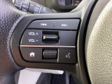 ステアリング左手側はオーディオ関連の操作スイッチです。視線を逸らすことなく運転に集中できます