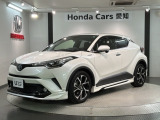 全国納車可 第三者機関証明書付  1年保証 ワンオ-ナ- ナビ TV Rカメラ DVD 衝突軽減B ETC LEDライト 横滑り防止 シ-トヒ-タ-装備のトヨタのC-HR G LEDエディション入庫!