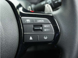 ◆アダプティブクルーズコントロール◆予め設定した車速内でクルマが自動的に加減速。前走車との適切な車間距離を維持しながら追従走行します。【LKAS】車線維持支援システムでステアリング操作を支援。