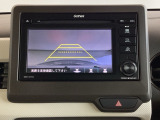 便利な3ビュー切り替え、ガイド線表示付きのバックカメラです。後退時、後方の視界をサポートします