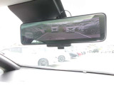 スマートルームミラー☆後ろに人や大きな荷物があってもハッキリと後ろが見えて安心です。
