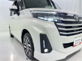 フォグランプ装着車です。暗い夜道の車両前方を明るく照らします