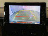 バックギアに入れると、このように後方が映し出されます!最終確認はご自身の目と耳で行ってください!安全第一で!