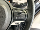 クルーズコントロールを装備しています。高速道路などで一定の速度で走ってくれるので運転が楽ですよ!速度を設定できますので、スピードの出しすぎにも注意できます。