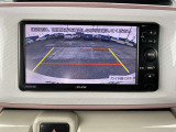 バックカメラ付きで駐車の後方確認が楽にできます。