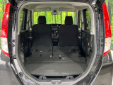 普段のお買い物や通勤、送迎等に十分な荷室スペースを確保しております。セカンドシートを倒すと、大きな荷物の積載も可能です♪