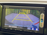 【バックカメラ】駐車時に後方がリアルタイム映像で確認できます。大型商業施設や立体駐車場での駐車時や、夜間のバック時に大活躍!運転スキルに関わらず、今や必須となった装備のひとつです!