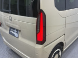 視認性がいいテールランプ。後続車にも存在をアピール。