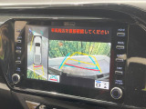 【パノラミックビューモニター】専用のカメラにより、上から見下ろしたような視点で360度クルマの周囲を確認することができます☆縦列駐車や幅寄せ時に活躍してくれます♪