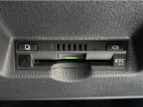 ETC車載器付きです。高速道路の料金所もスムーズに通過できます。